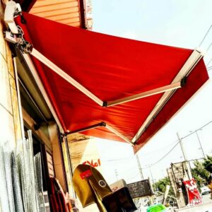سایبان حیاط برقی با موتور