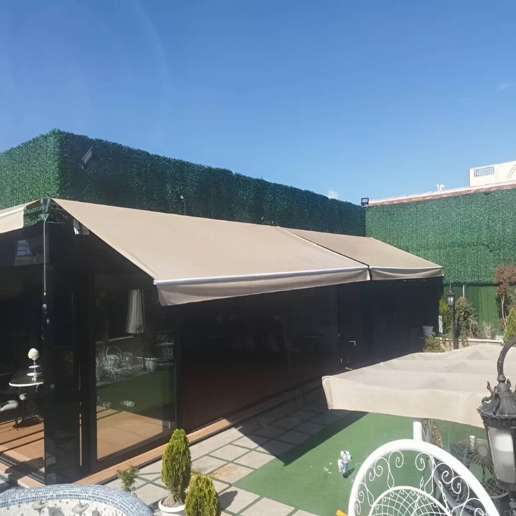 چادر برقی فضای باز