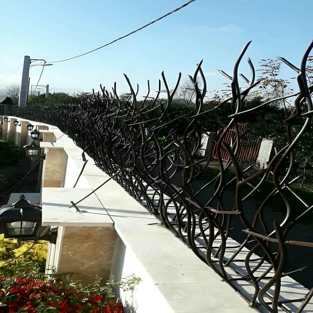 حفاظ شاخ گوزنی طرح اف مناسب ساختمان مسکونی