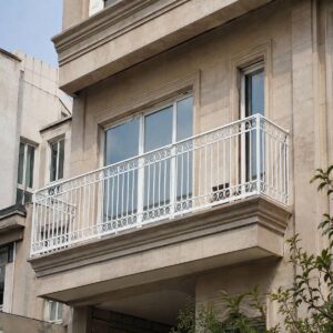 نرده دوبلکس راه پله با طراحی مدرن