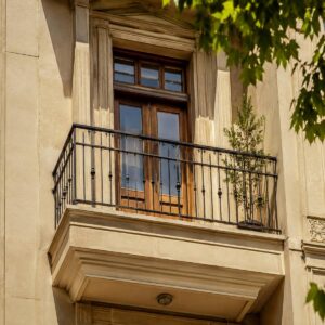 هندریل راه پله فلزی مدرن