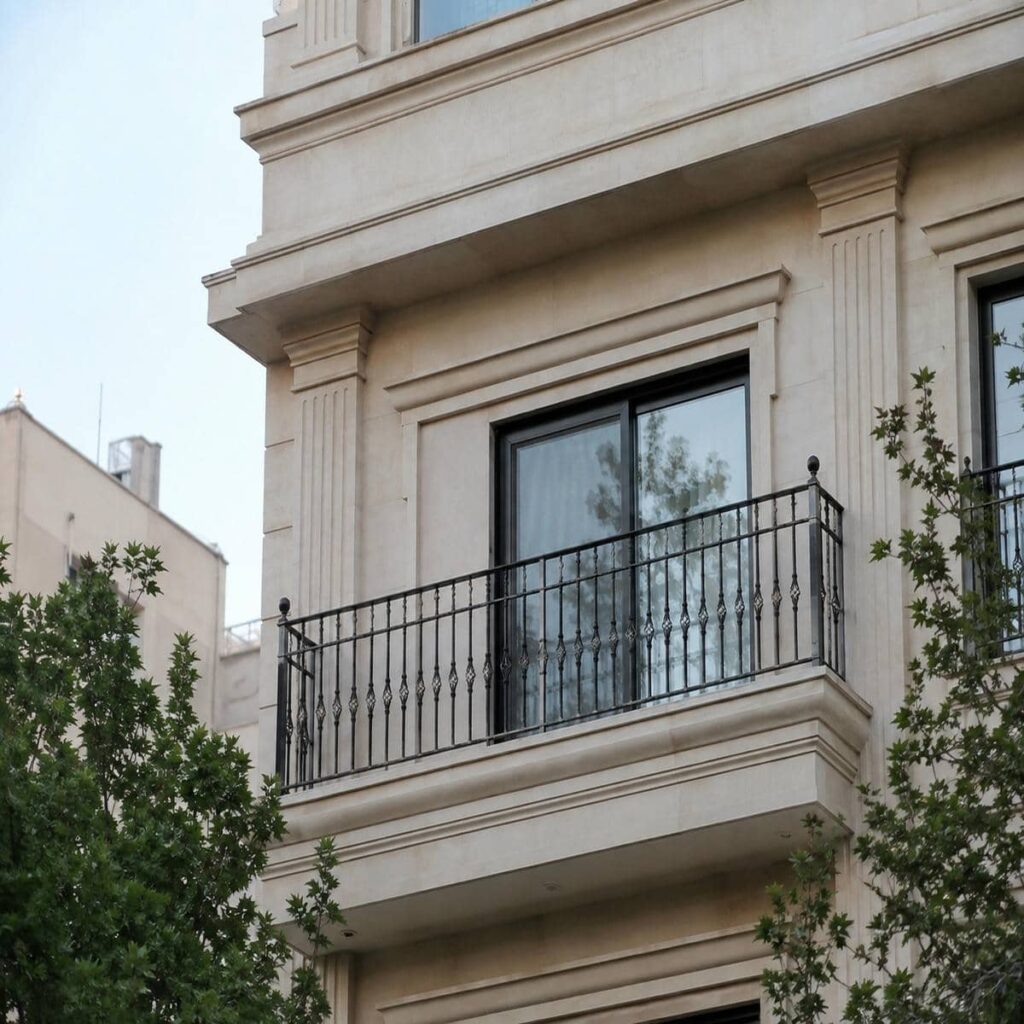 حفاظ تراس مدرن ساختمان در استان هرمزگان