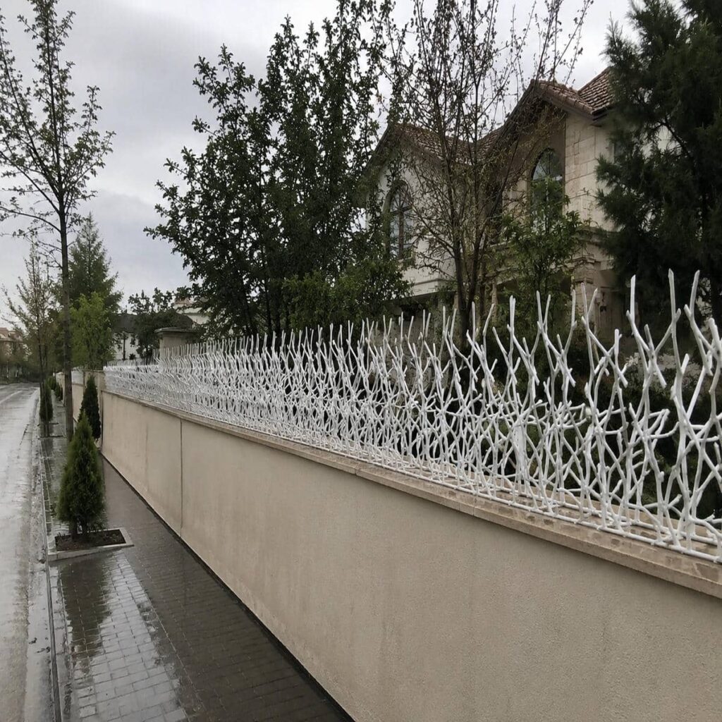 حفاظ دیوار سرنیزه‌ای طوسی در استان خراسان شمالی