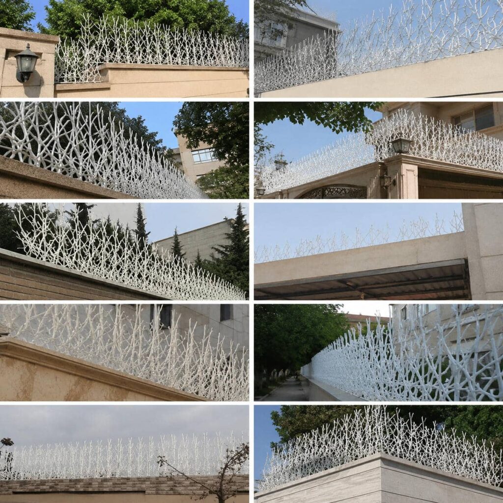 حفاظ دیوار شاخ گوزنی مشکی در شهرکرد