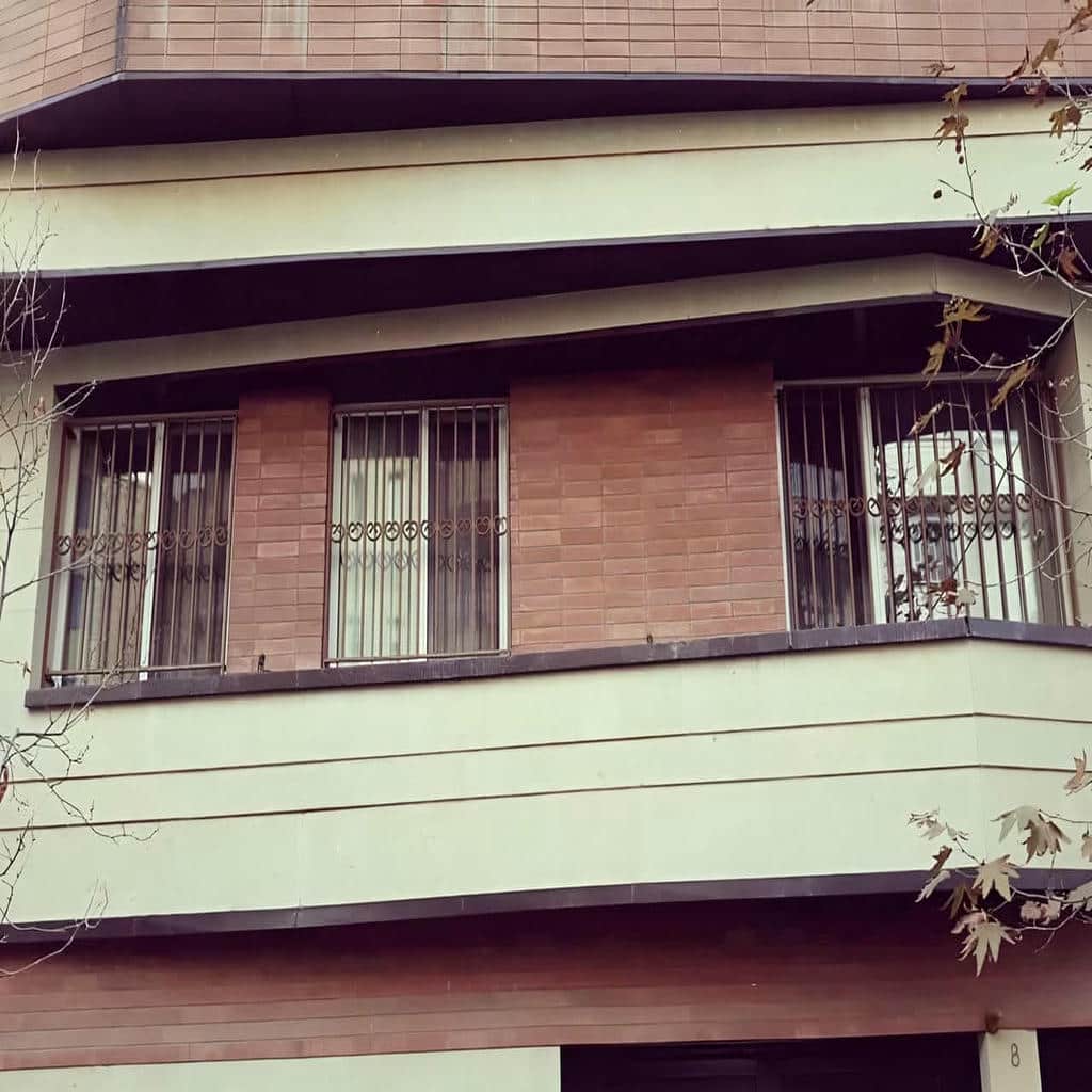 حفاظ پنجره خطی نمای سنگی بوشهر