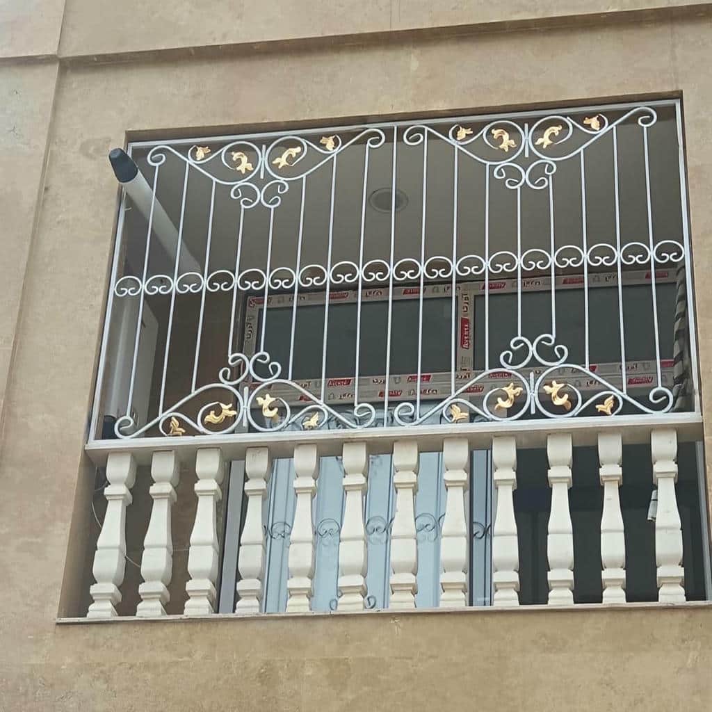 حفاظ پنجره سفارشی قاب فلزی بجنورد