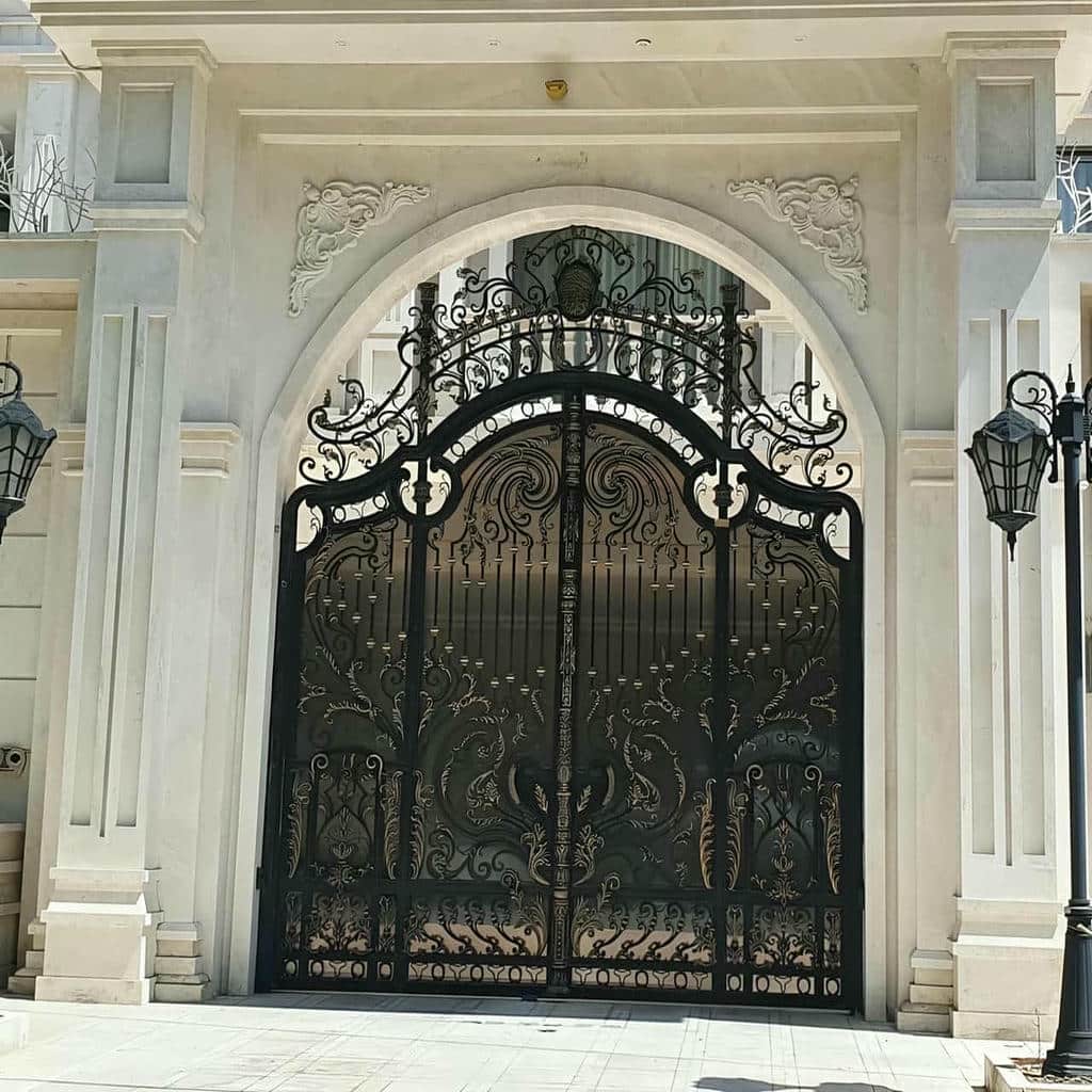 درب حیاط سفارشی برای خانه در استان آذربایجان غربی