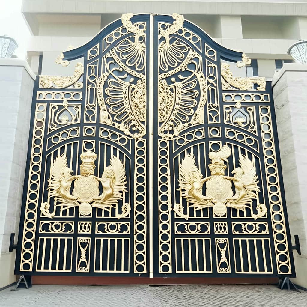 درب حیاط فرفورژه ورودی در گرگان