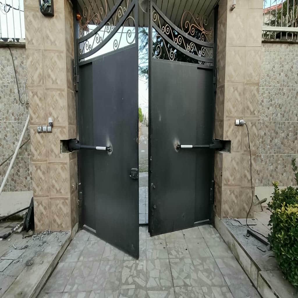 مدار فرمان سامانه اتوماتیک ورودی ساختمان