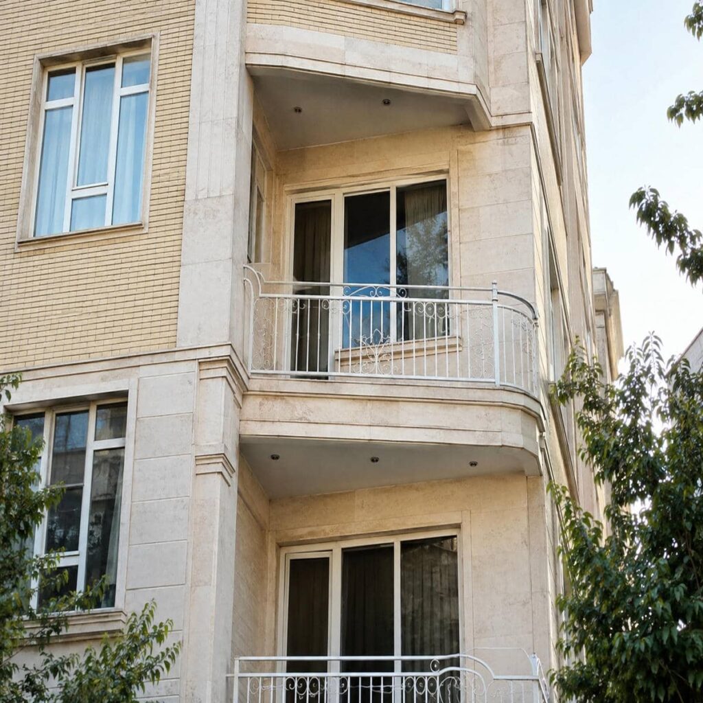نرده تراس فلزی آماده نصب در اراک