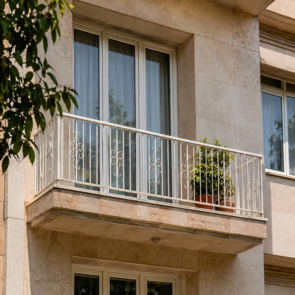 نرده تراس فلزی نصب شده استان فارس نرده تراس فلزی نصب شده استان فارس