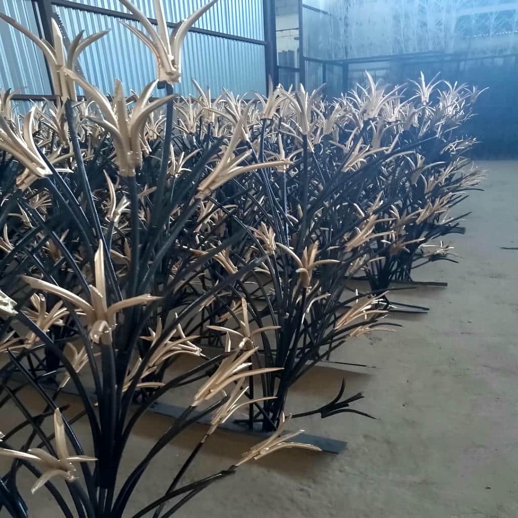 گارد دیواری رنگ شده مناسب ویلای استان همدان