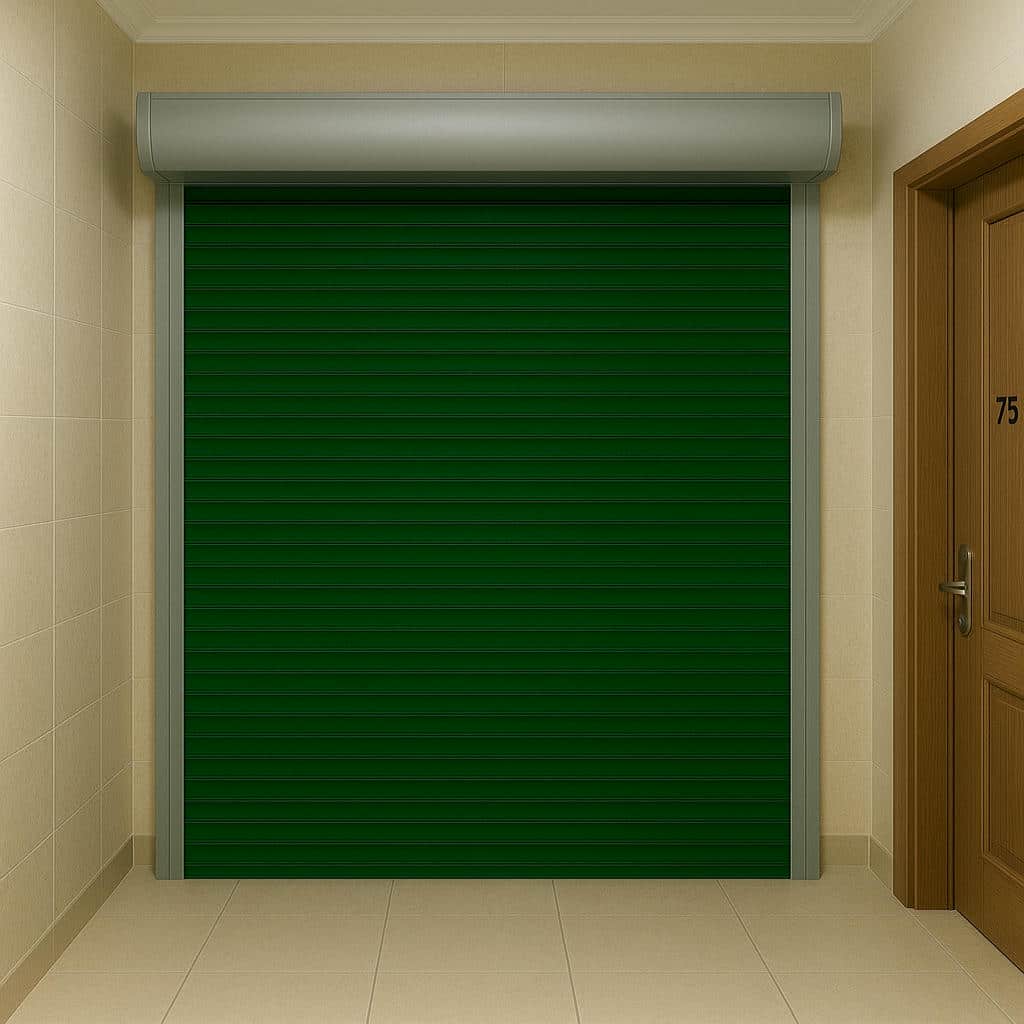 کرکره برقی سفید برای ورودی استان هرمزگان مرکز تخصصی سفارش و فروش کرکره برقی در استان هرمزگان